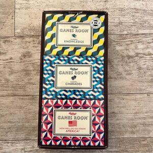 Ridley's Game Room Quiz Games (3) General Knowledge; Classic Charades For Groups